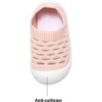 Imported Soft Sole Baby Mesh Socks Shoes - Pink (China) - Image 3