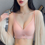 Comfortable Love Sleepwear Bra for Women – Pink (China) - Image 2