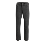Men’s Jack & Jones Comfort-Tex Skinny Fit Jeans (Black) - Image 2