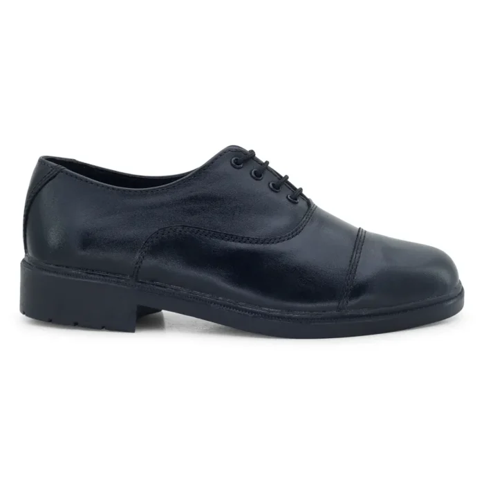 Black Formal Leather Shoes For Men - Image 3