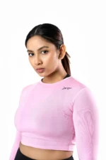 Redeem Crop Top for Women - Pink