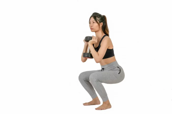 High Waist BUR Joggers for Women - Grey - Image 3