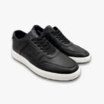 Bowling Synthetic Leather Hyper Drive Black Premium Sneaker for Men