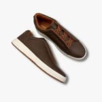 Bowling X Evolution Synthetic Leather Brown Premium Sneaker for Men - Image 7
