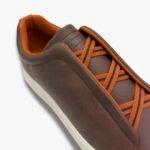 Bowling X Evolution Synthetic Leather Brown Premium Sneaker for Men - Image 5