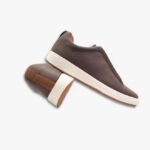 Bowling X Evolution Synthetic Leather Brown Premium Sneaker for Men - Image 4