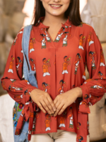 Dancing People Short Top – Vibrant Summer - Image 2