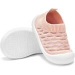Imported Soft Sole Baby Mesh Socks Shoes - Pink (China) - Image 2