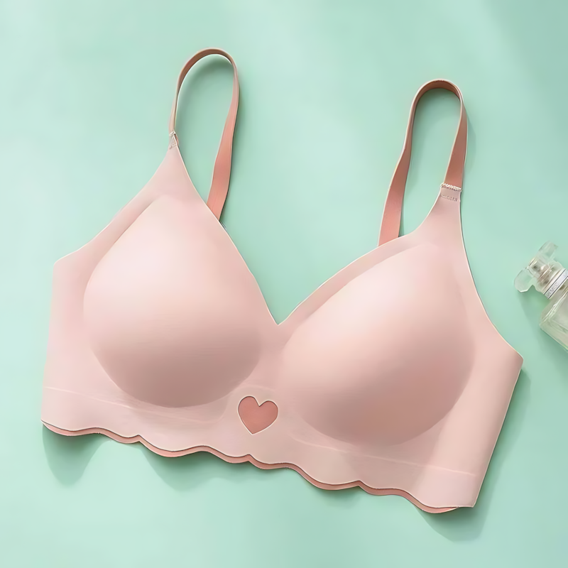 e09d7bd5-4c49-400d-921a-20ea4bd0930e Comfortable Love Sleepwear Bra for Women – Pink (China) - Image 1