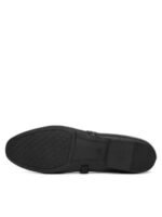 Elegant Black Leather Mary Jane Ballerina Shoe - Image 3
