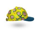 Exclusive Cocomelon Print Cap With Hook And Loop Closure For Kids - Image 2