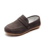 Imported China Urban Explorer Kids Casual Loafers -Brown