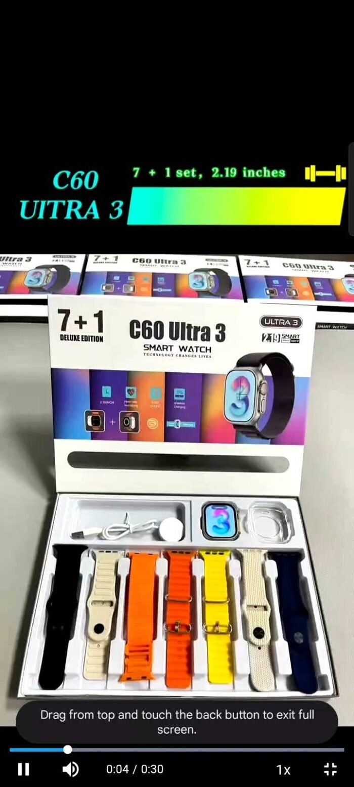 C60 Ultra 3 Smart Watch - Image 3