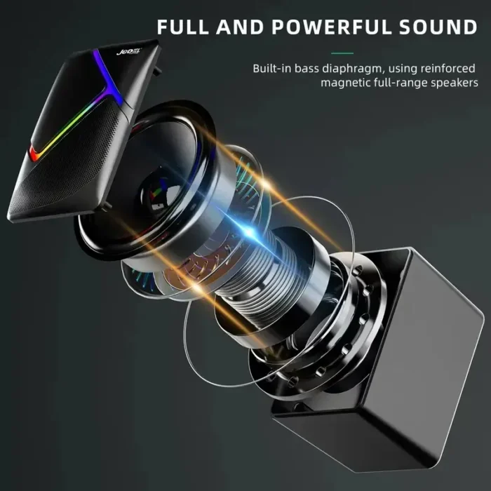 Jedel S-526 RGB USB Mini Speaker - Image 3