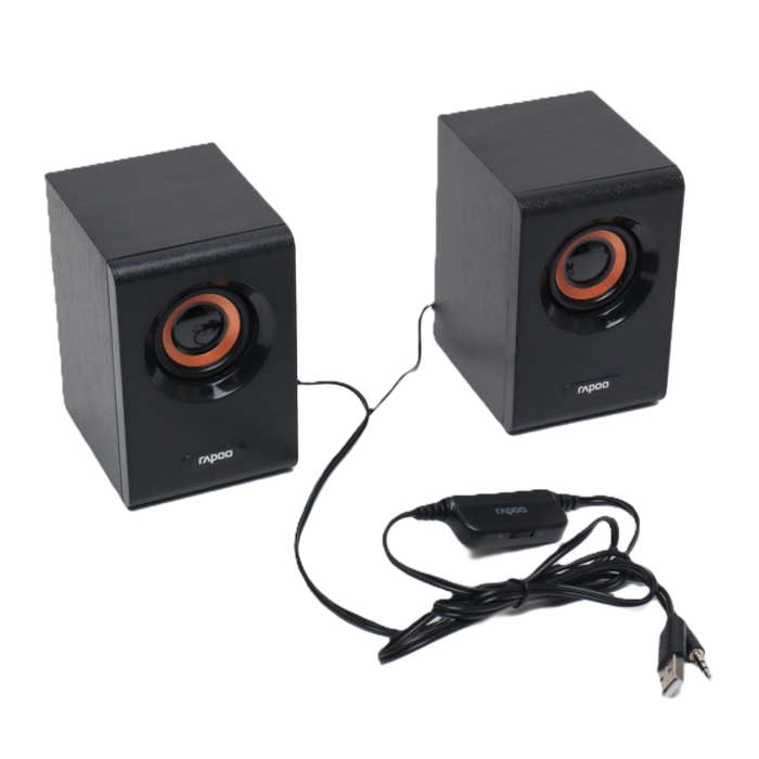 Rapoo A80 Compact Multimedia 2.0 Speaker - Image 4