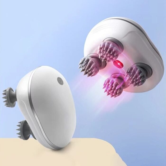 Smart Scalp Electric Massager Tool for Stress Relief, Blood Circulation & Hair Growth - Image 5