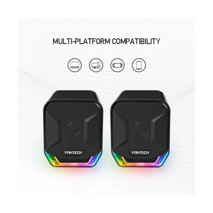 Fantech Sonar GS202 RGB Gaming Speakers - Image 3