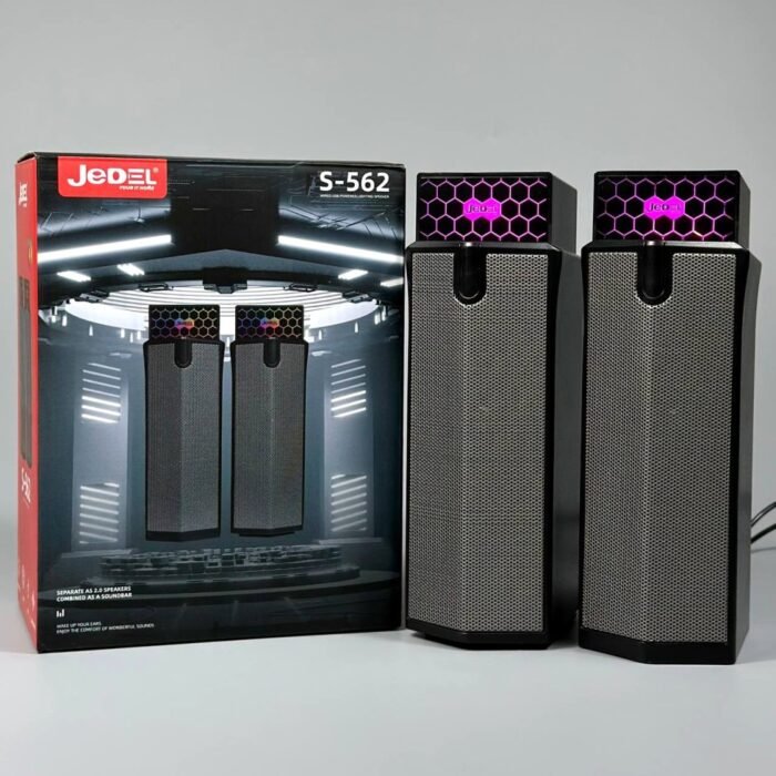 Jedel S-562 RGB 2-in-1 Wired Sound bar & Gaming Speaker - Image 2