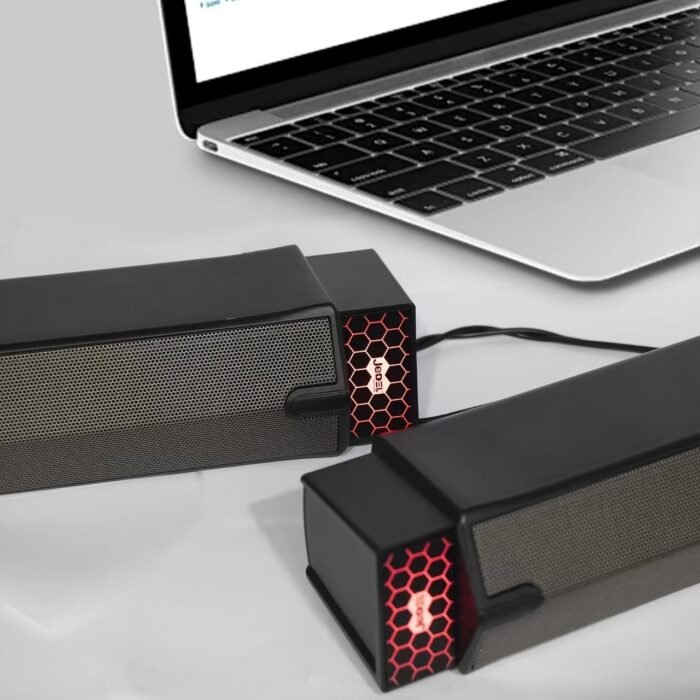 Jedel S-562 RGB 2-in-1 Wired Sound bar & Gaming Speaker - Image 4