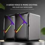 Jedel S-526 RGB USB Mini Speaker - Image 5