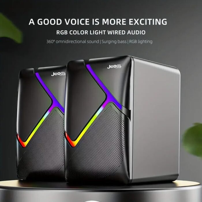 Jedel S-526 RGB USB Mini Speaker - Image 5