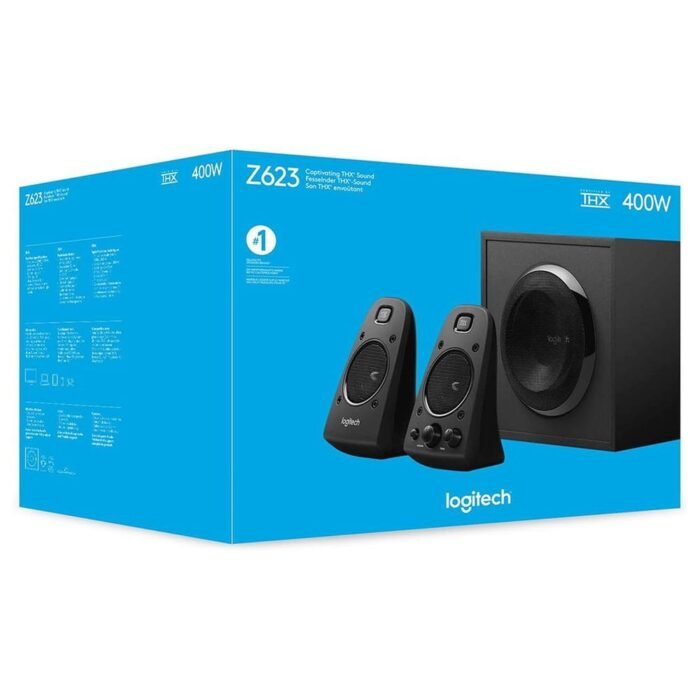 Logitech Z623 THX Certified 2.1 Speaker - Image 6