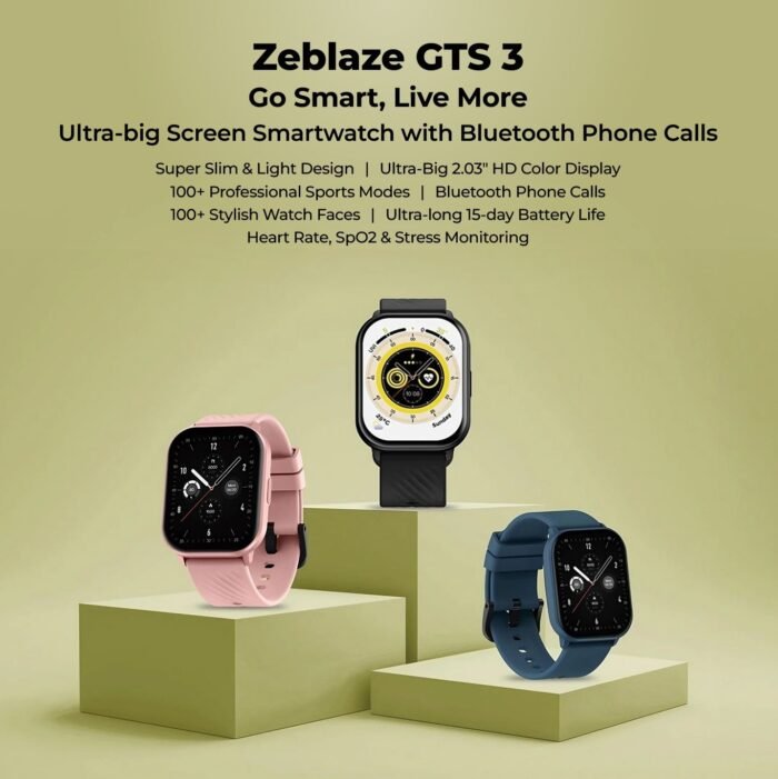 Zeblaze GTS 3 Smart Watch - Image 2