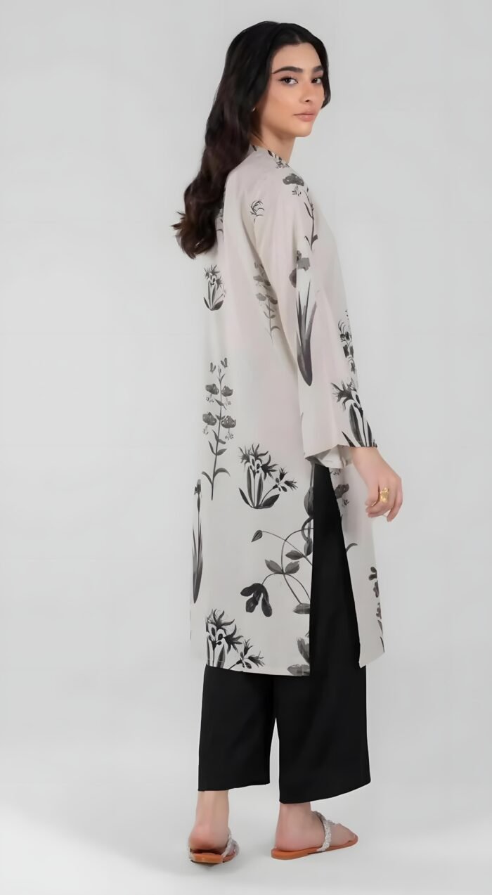 Sana Safinaz Casual Printed Kurti For Teens - Image 2