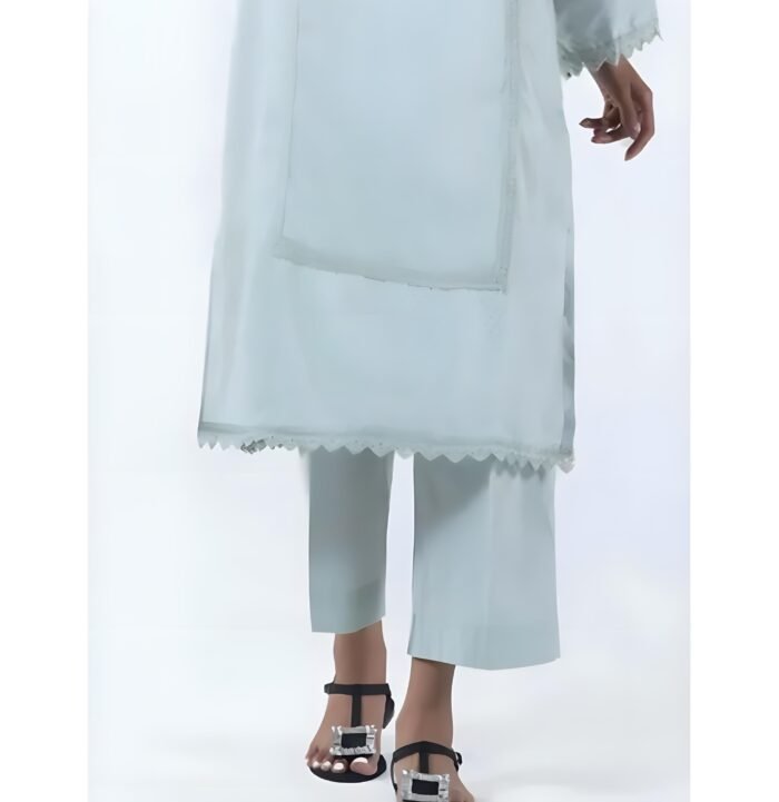 Sana Safinaz Greenish Blue Kurti - Image 2