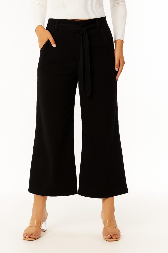 Soft & Trendy Classic Denim Plazzo for Women - Image 2