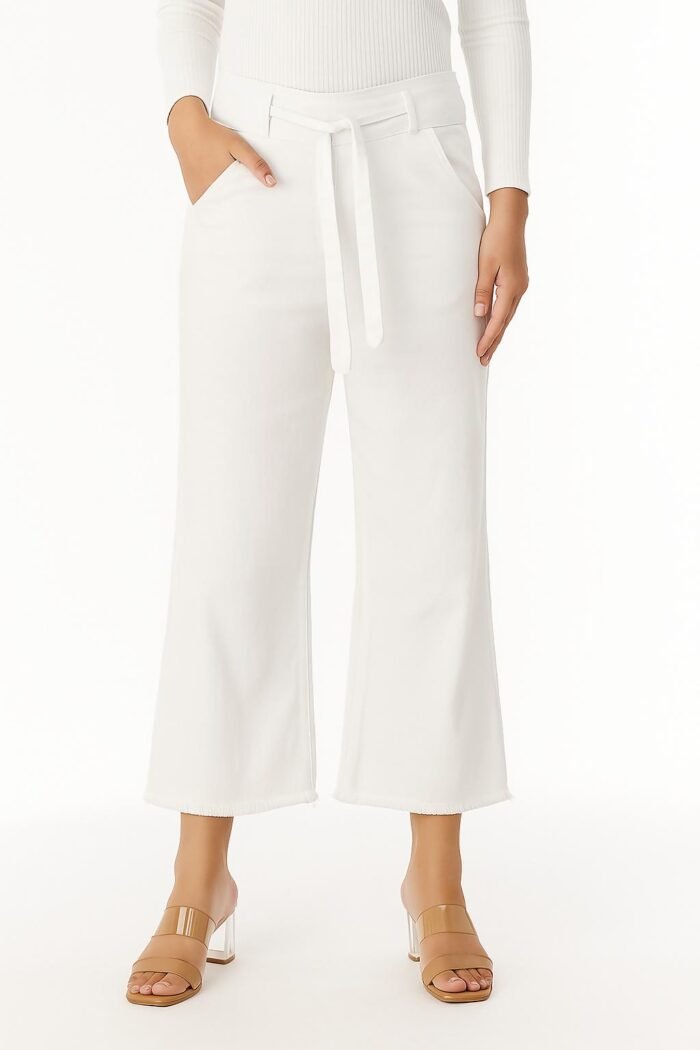 Soft & Trendy Classic Denim Plazzo for Women - Image 6