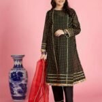 Texture Kajal Kids Wear Kurti Set